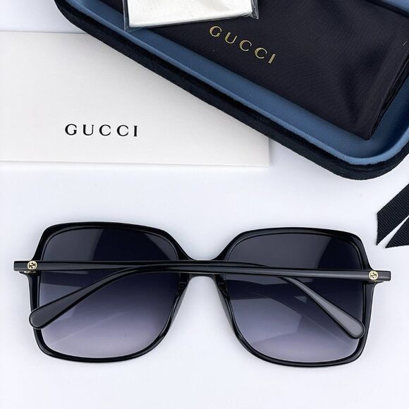 NEW GUCCI GG0544S BLACK/GRADIENT GREY 001 57/18/140 Women  display picture 3